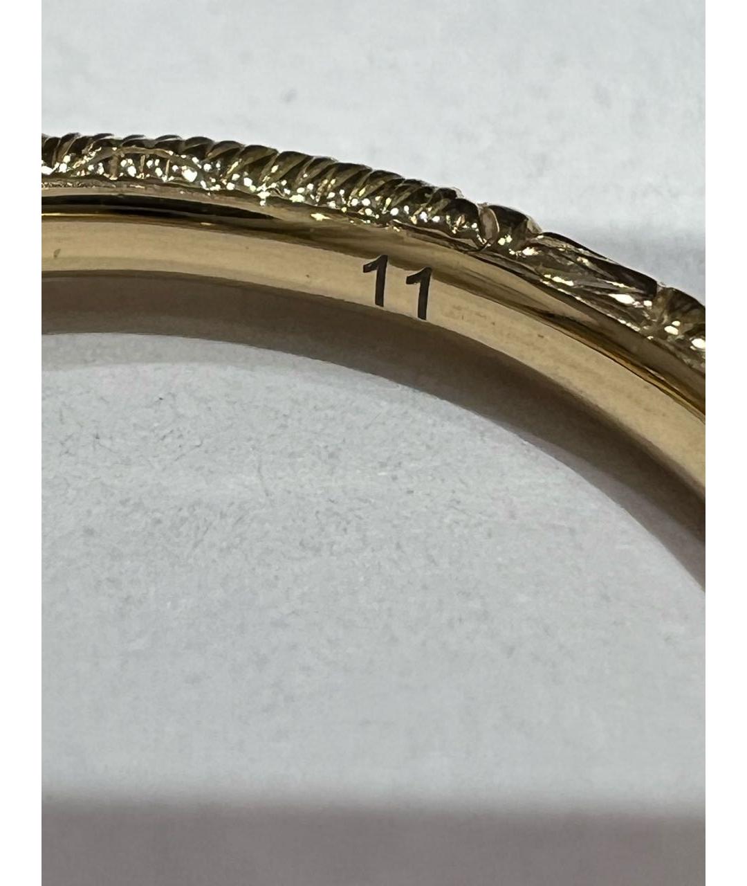 GUCCI Желтое кольцо из желтого золота, фото 6