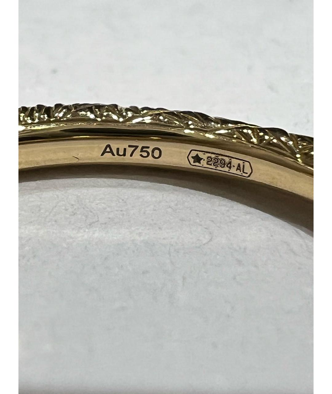 GUCCI Желтое кольцо из желтого золота, фото 5