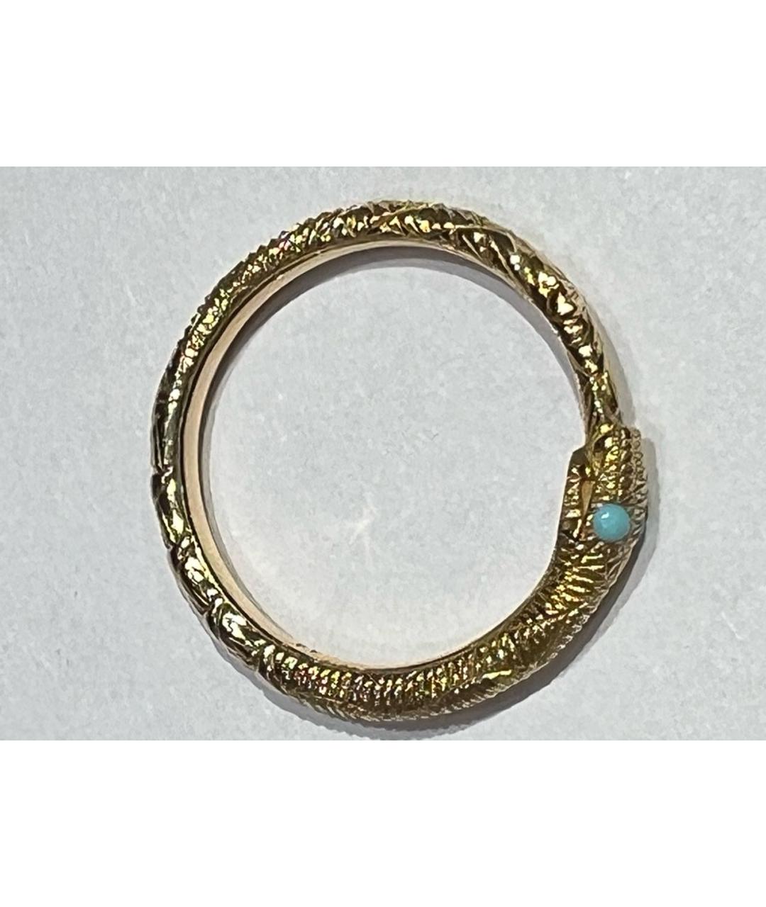 GUCCI Желтое кольцо из желтого золота, фото 3