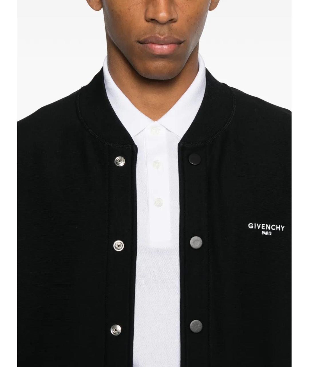 GIVENCHY Черная хлопковая куртка, фото 5