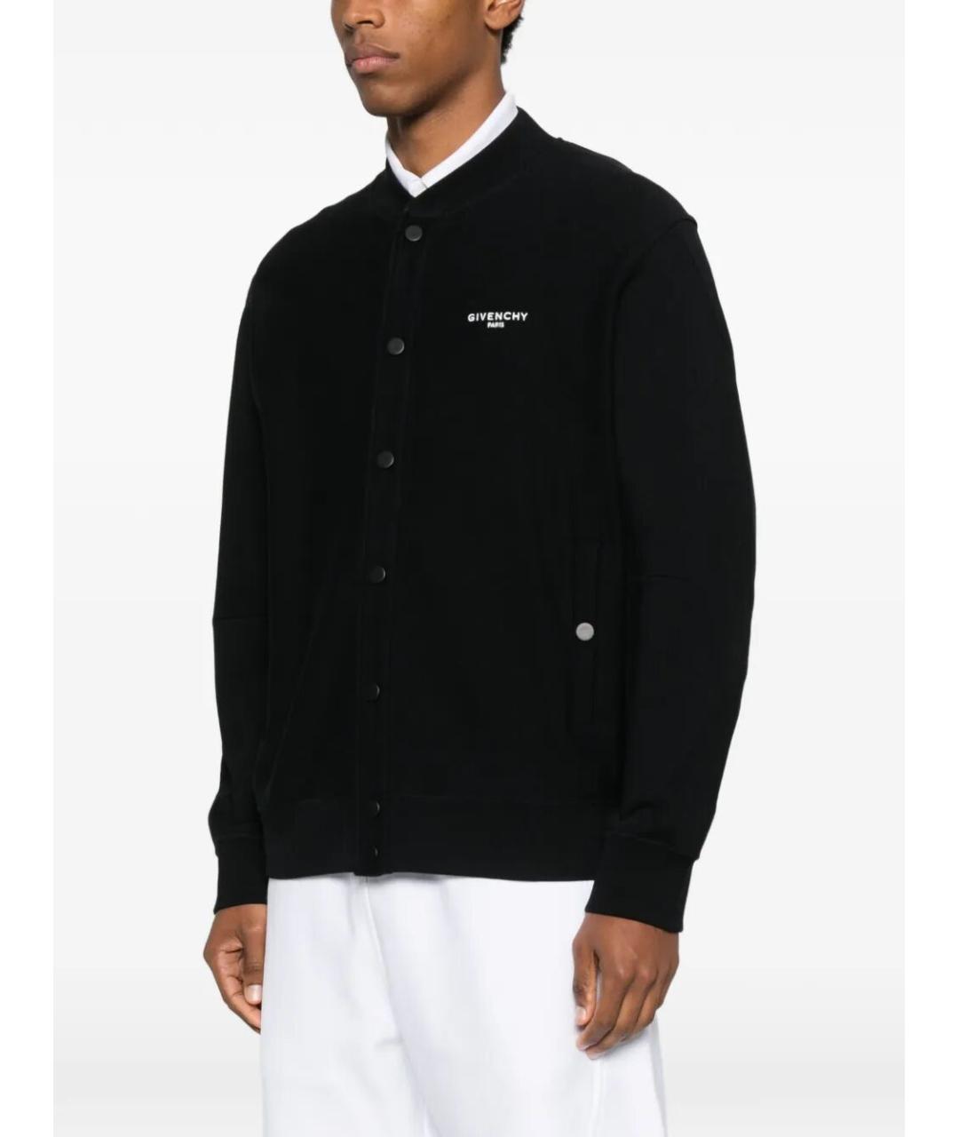 GIVENCHY Черная хлопковая куртка, фото 4