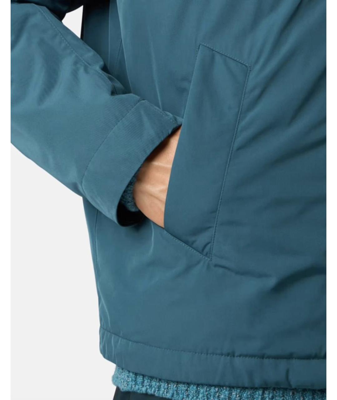 STONE ISLAND Бирюзовая полиэстеровая куртка, фото 7