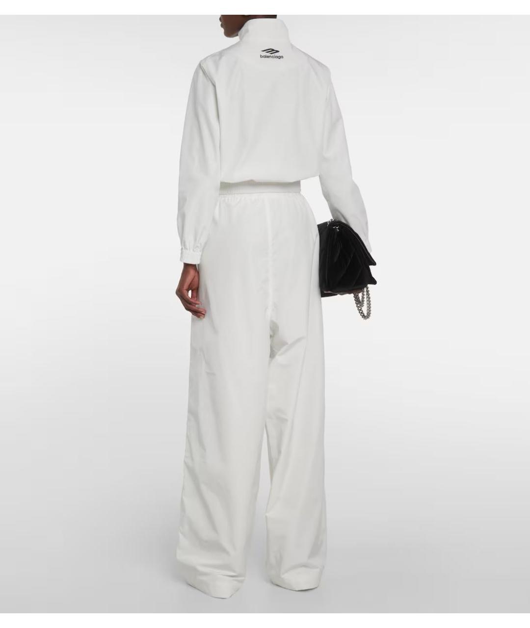 BALENCIAGA Белые брюки широкие, фото 4