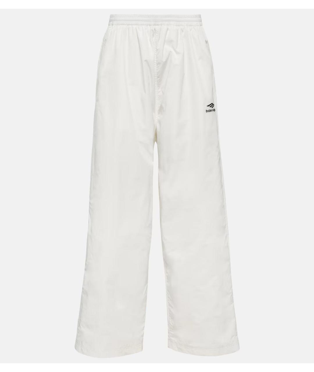 BALENCIAGA Белые брюки широкие, фото 6