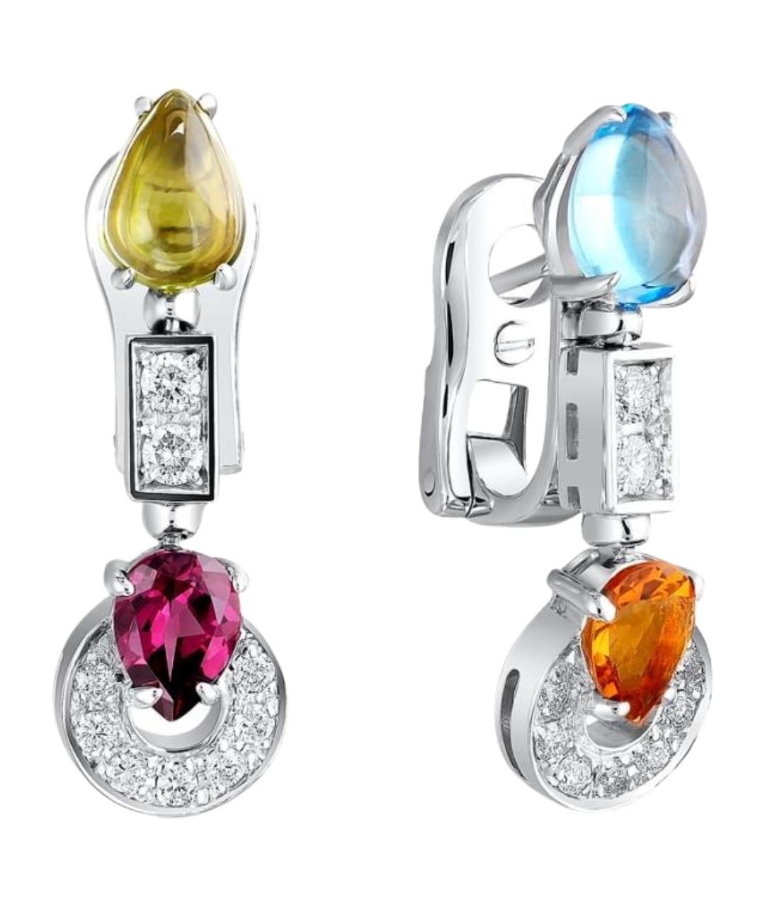 BVLGARI Мульти серьги из белого золота, фото 1