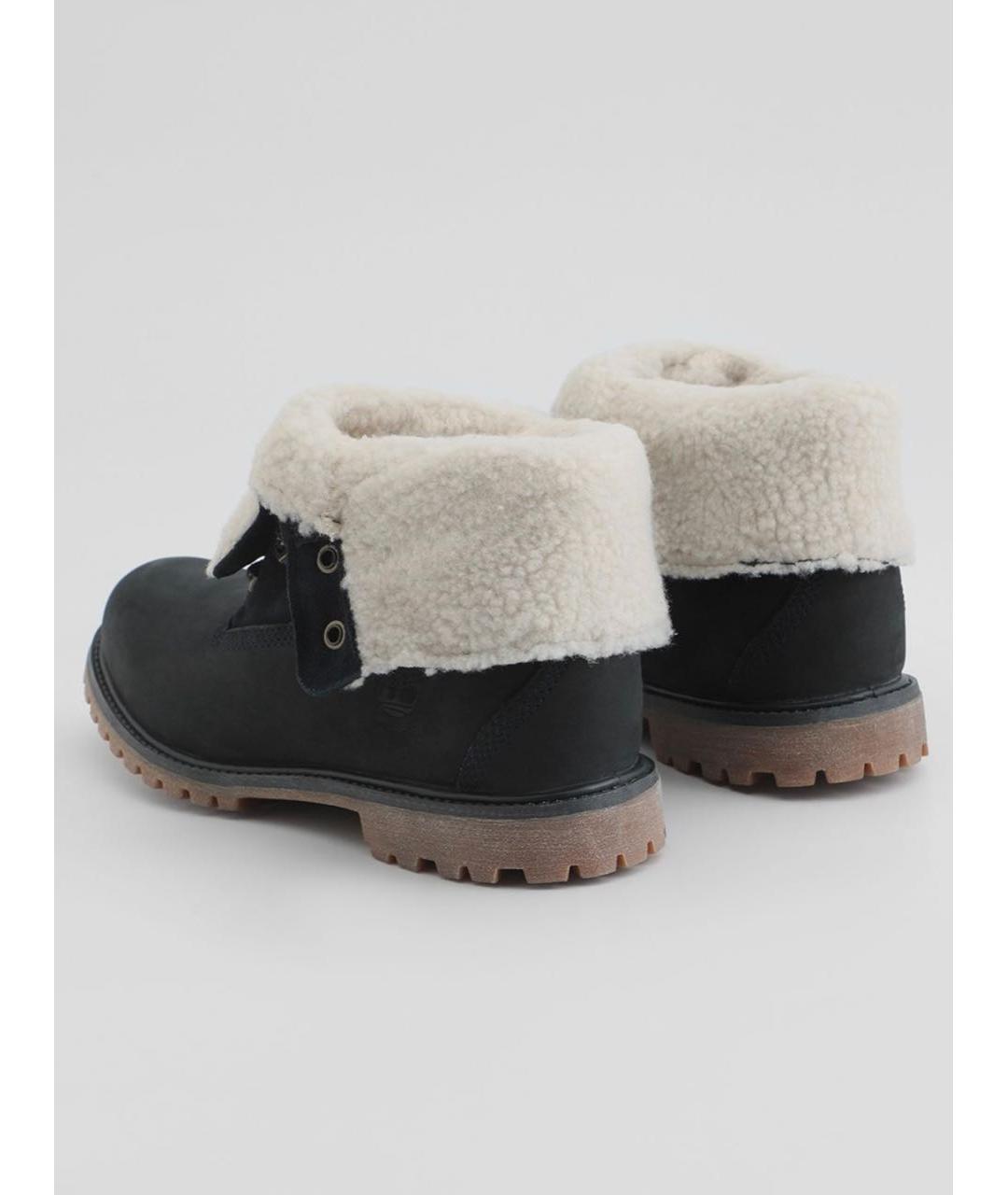 TIMBERLAND Черные кожаные ботинки, фото 3