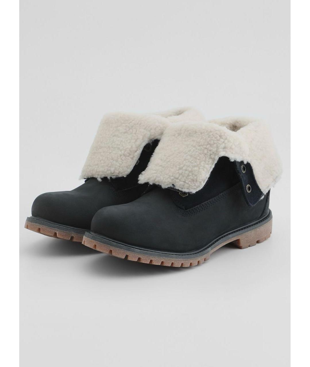 TIMBERLAND Черные кожаные ботинки, фото 2