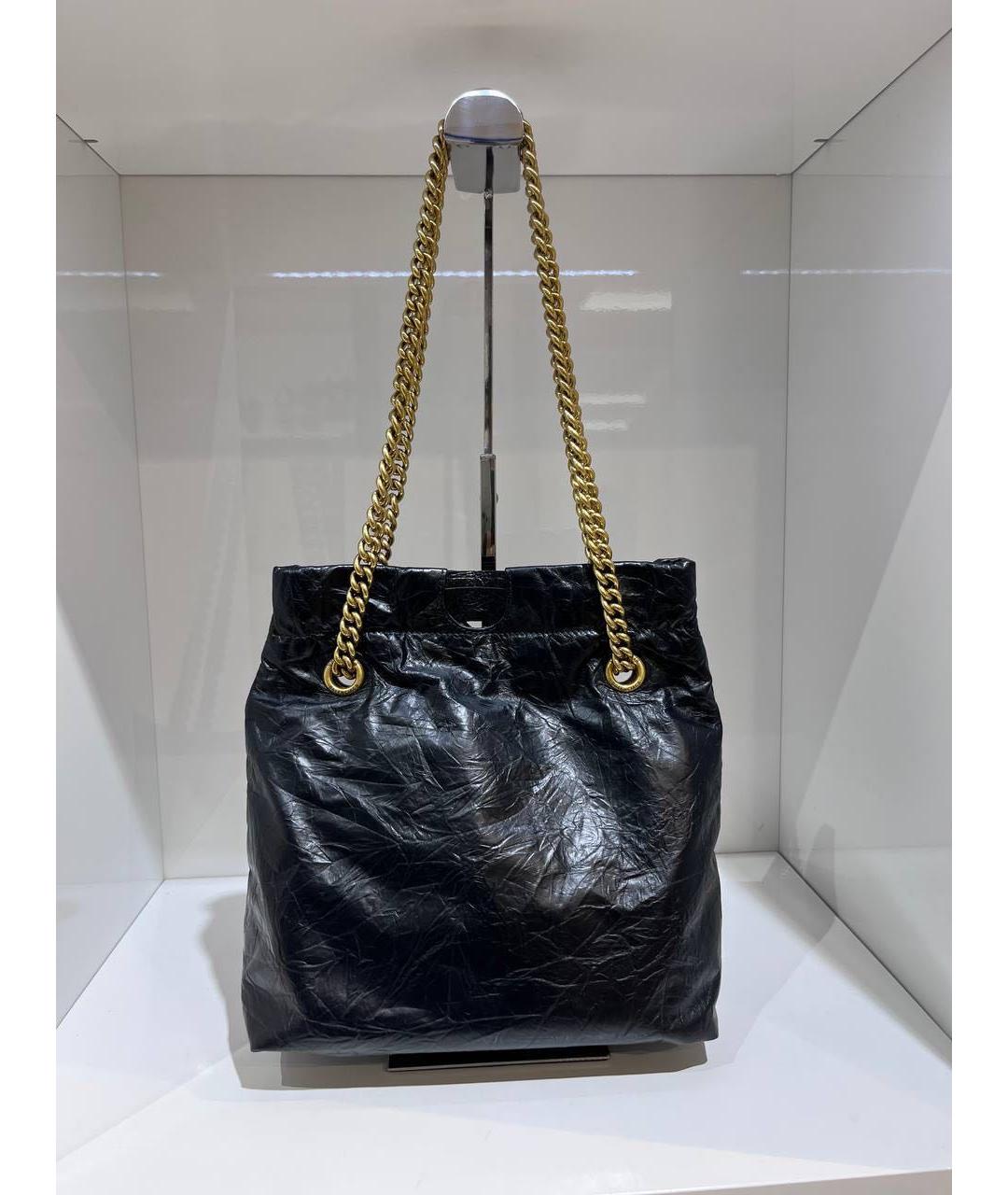 BALENCIAGA Черная сумка с короткими ручками, фото 5