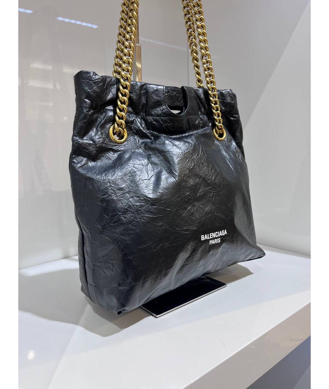 BALENCIAGA Черная сумка с короткими ручками, фото 4