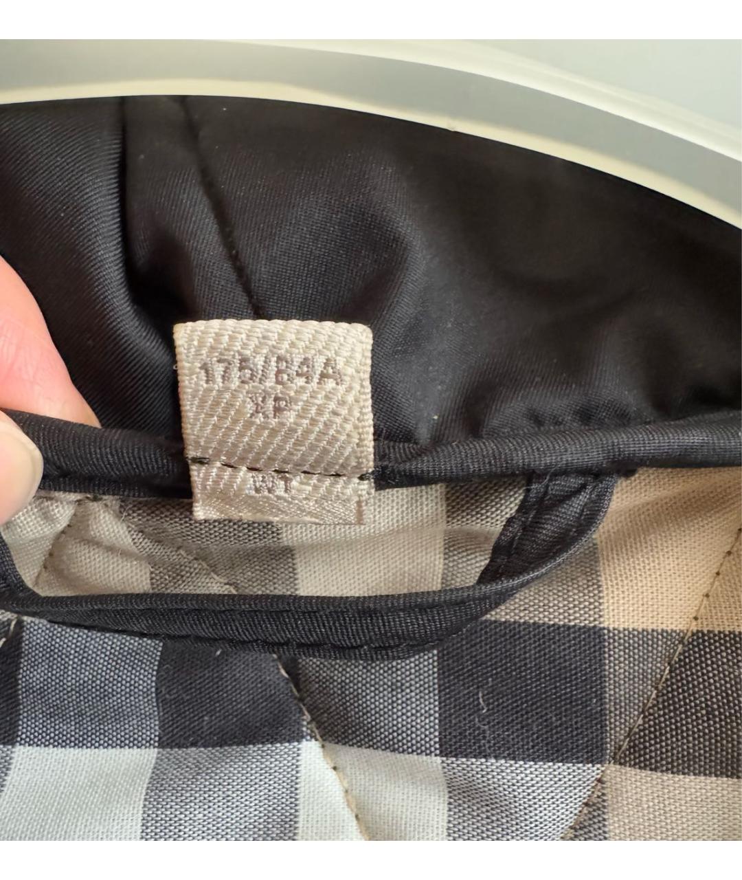 BURBERRY Черная полиэстеровая куртка, фото 3