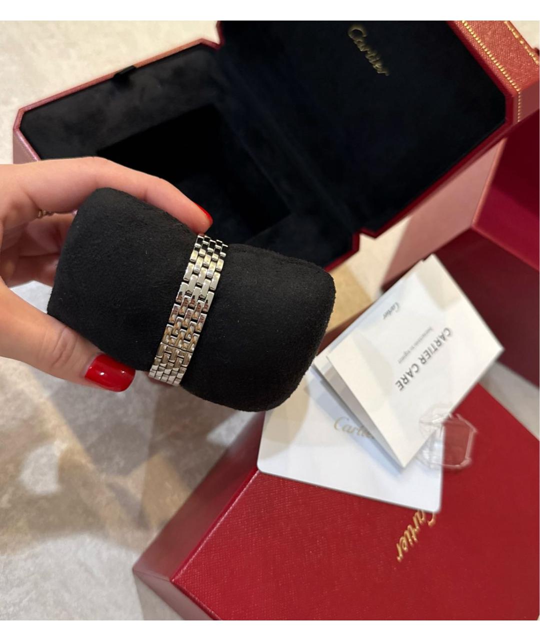 CARTIER Серебряные часы, фото 4