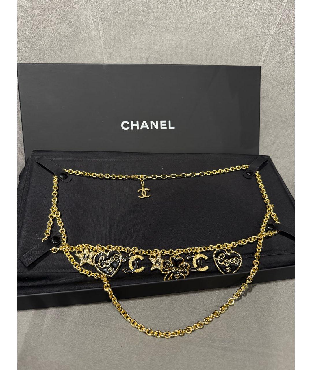 CHANEL Золотой ремень, фото 3