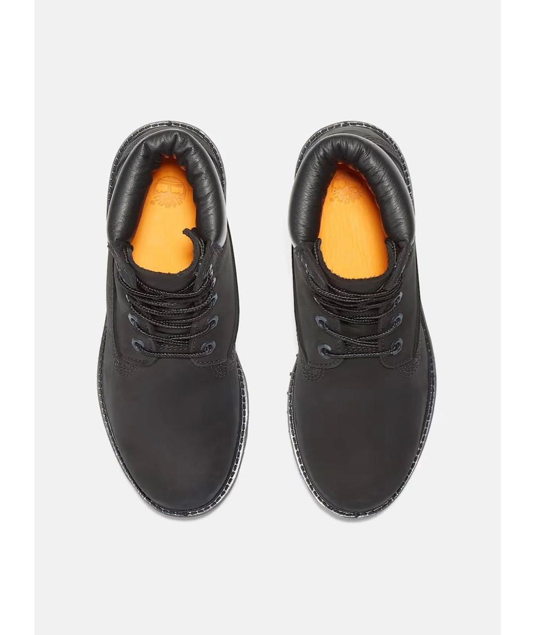 TIMBERLAND Антрацитовые кожаные ботинки, фото 2