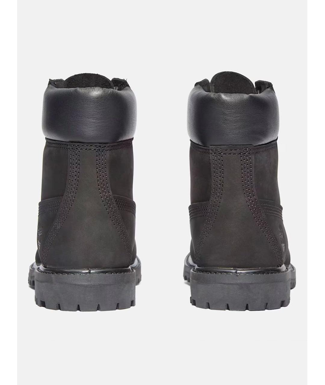 TIMBERLAND Антрацитовые кожаные ботинки, фото 5