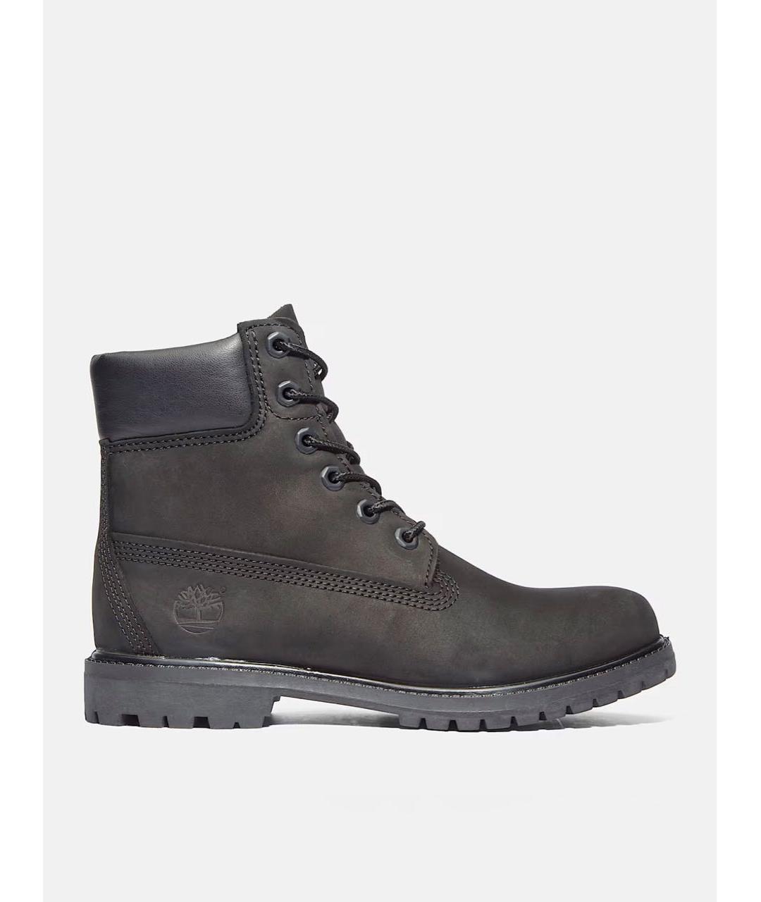 TIMBERLAND Антрацитовые кожаные ботинки, фото 8