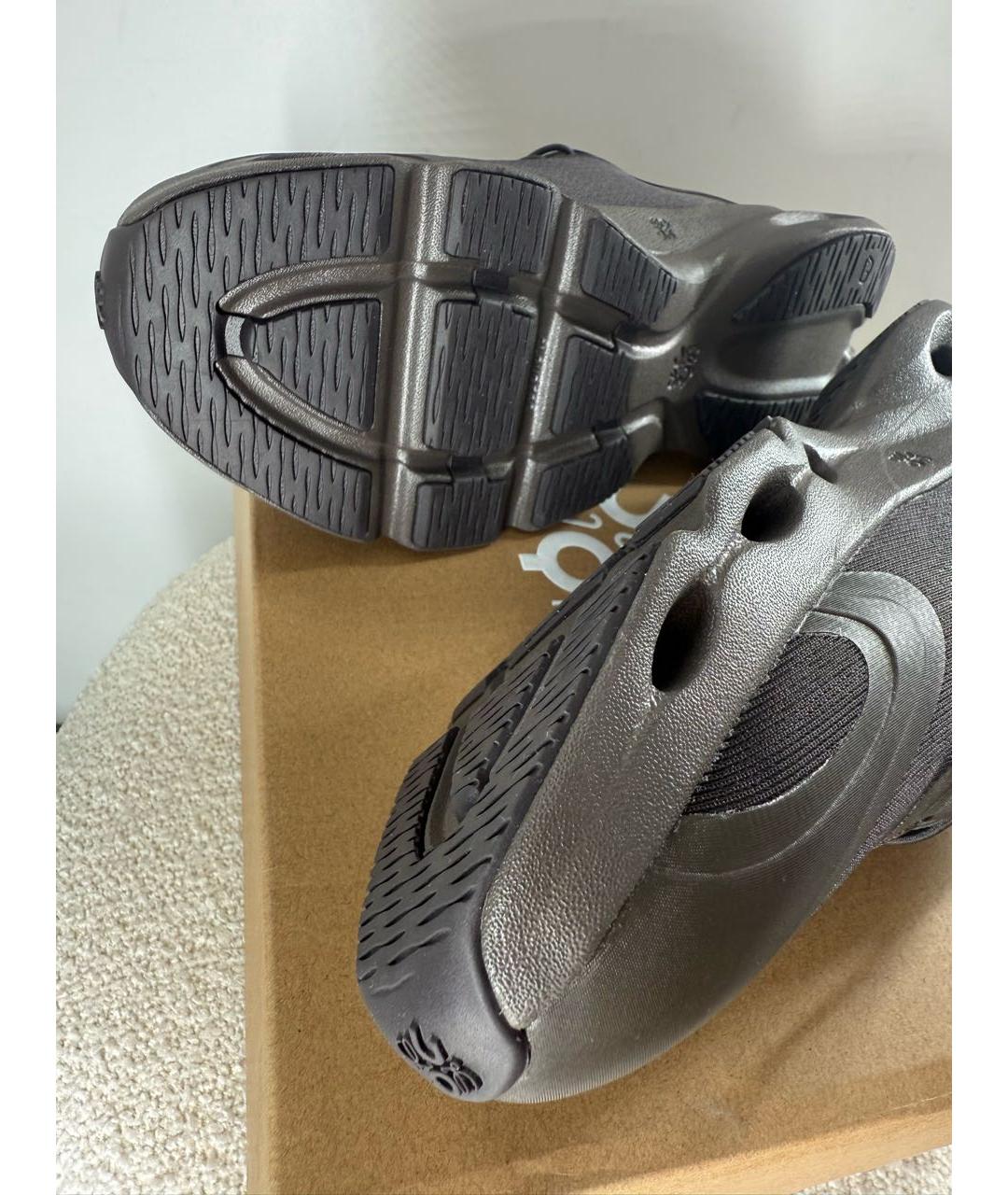 LOEWE Коричневые синтетические кроссовки, фото 5