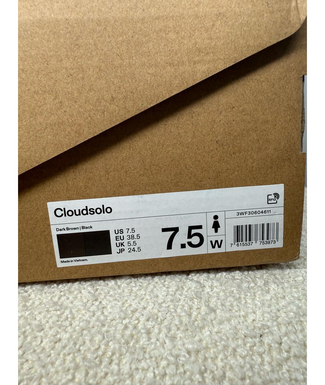 LOEWE Коричневые синтетические кроссовки, фото 7