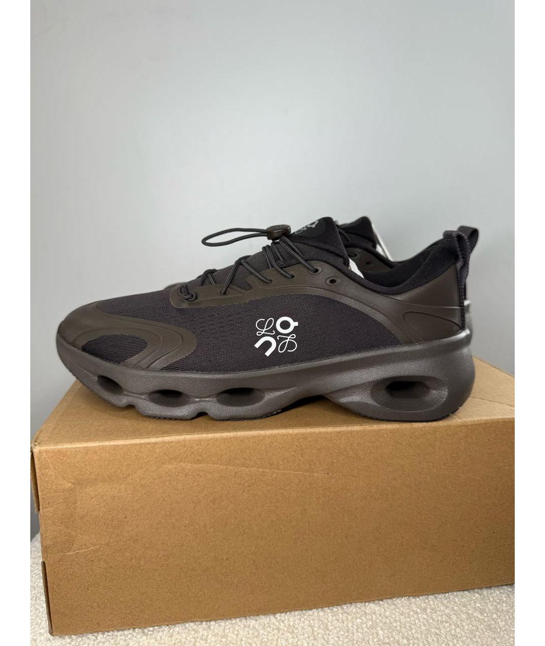 LOEWE Коричневые синтетические кроссовки, фото 9