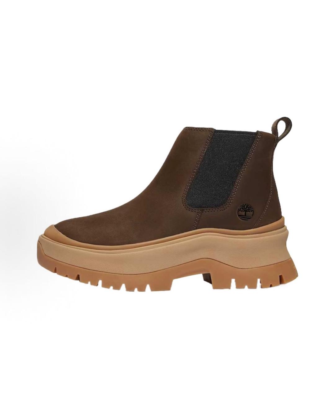 TIMBERLAND Коричневые кожаные ботинки, фото 2