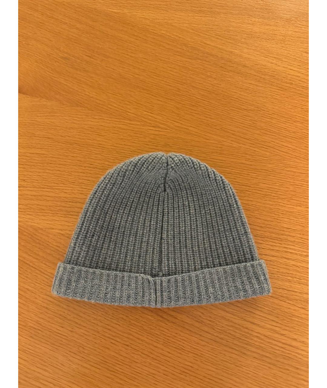 CELINE Голубая кашемировая шапка, фото 4