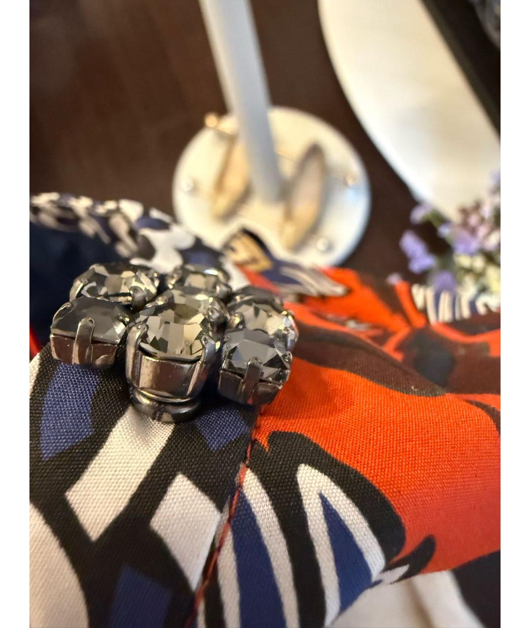 'S MAX MARA Синее хлопковое платье, фото 3