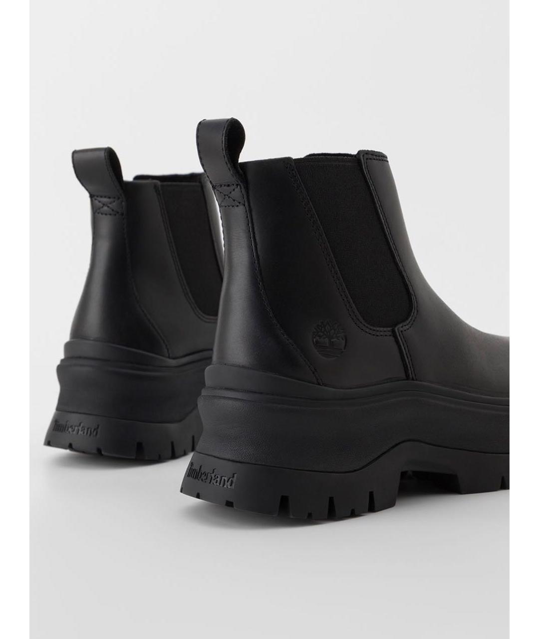 TIMBERLAND Черные кожаные ботинки, фото 5