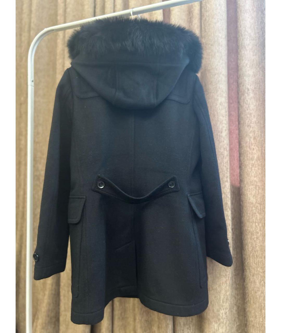 BURBERRY Черная шерстяная куртка, фото 2