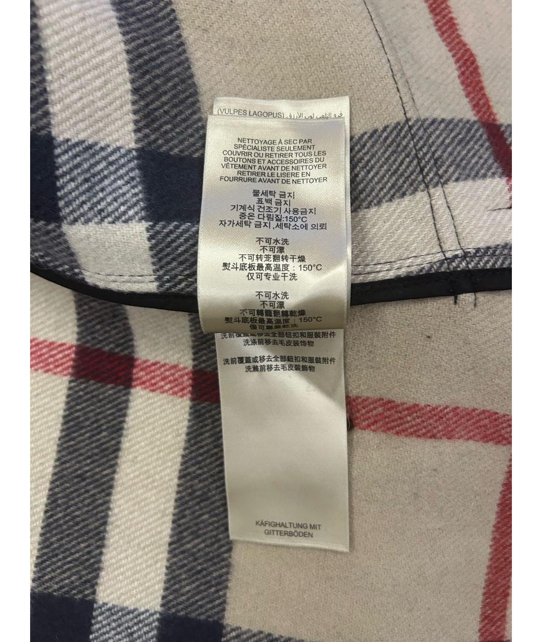 BURBERRY Черная шерстяная куртка, фото 8