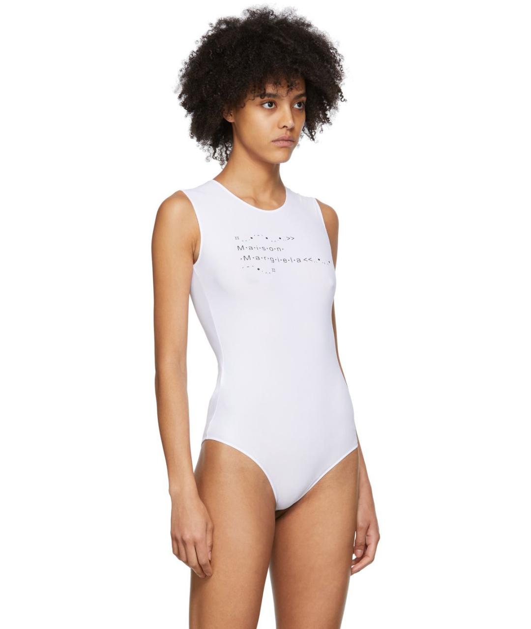 MAISON MARGIELA Белая майка, фото 3