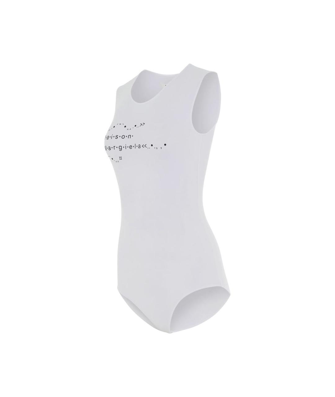 MAISON MARGIELA Белая майка, фото 4