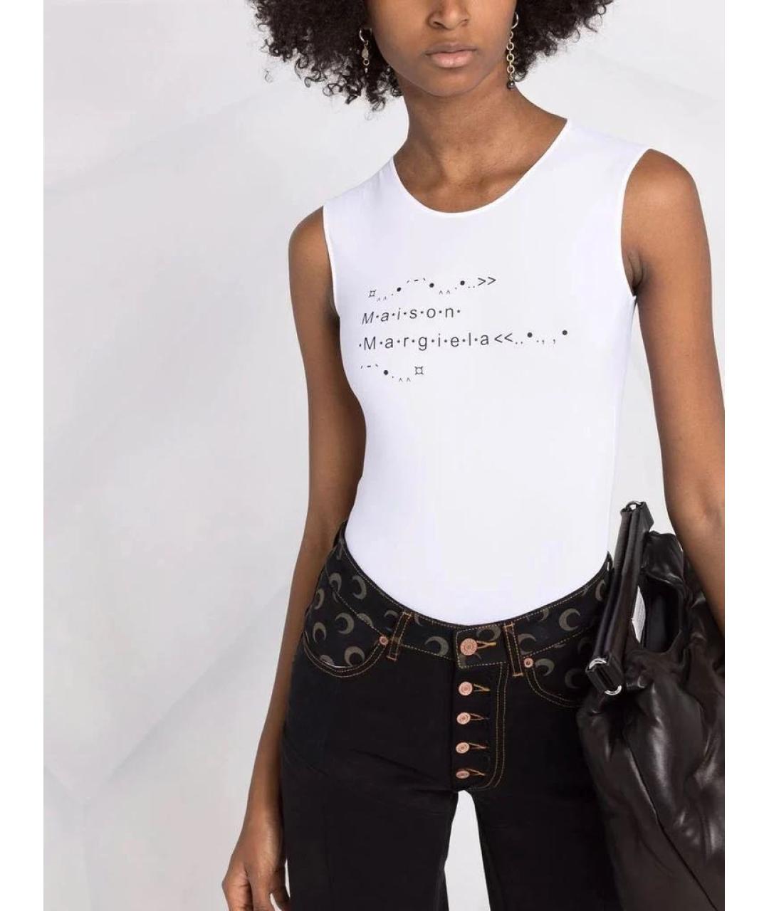 MAISON MARGIELA Белая майка, фото 2