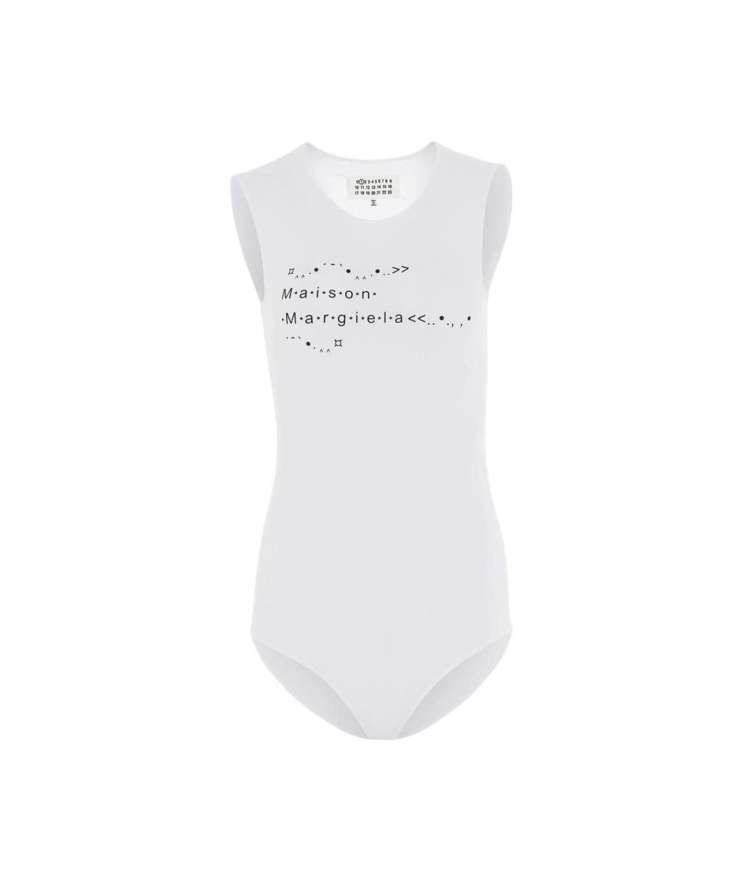 MAISON MARGIELA Белая майка, фото 1