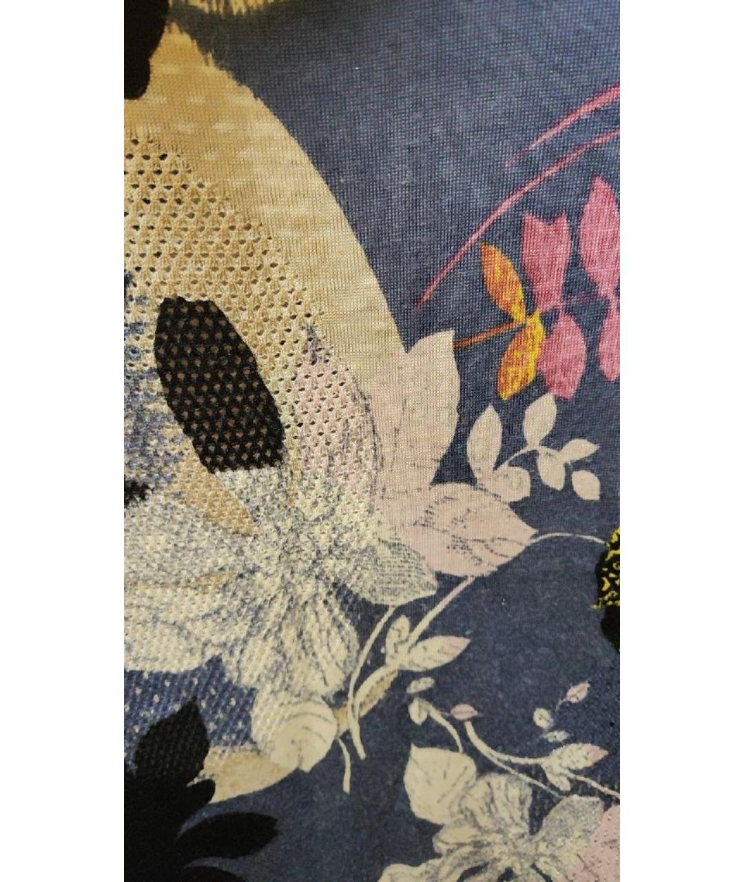 ICEBERG Мульти шерстяное повседневное платье, фото 8