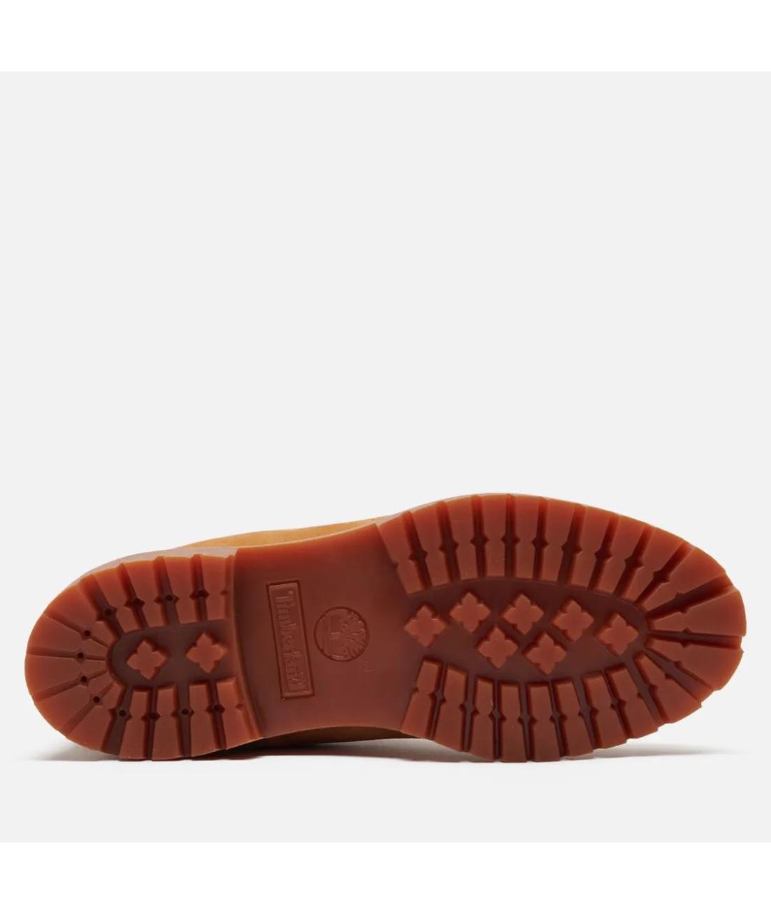 TIMBERLAND Горчичные нубуковые высокие ботинки, фото 4