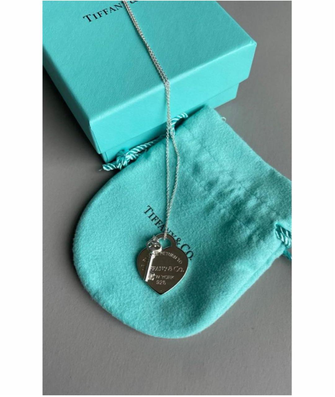 TIFFANY&CO Серебряная серебряная подвеска, фото 2