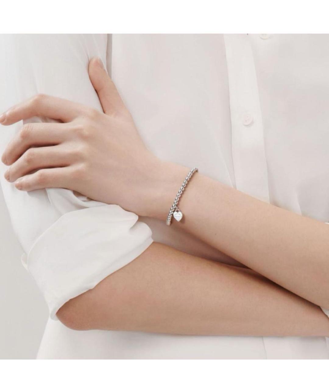 TIFFANY&CO Серебрянный серебряный браслет, фото 3