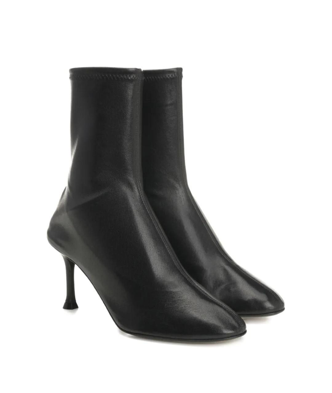 ALEVI Черные кожаные сапоги, фото 2