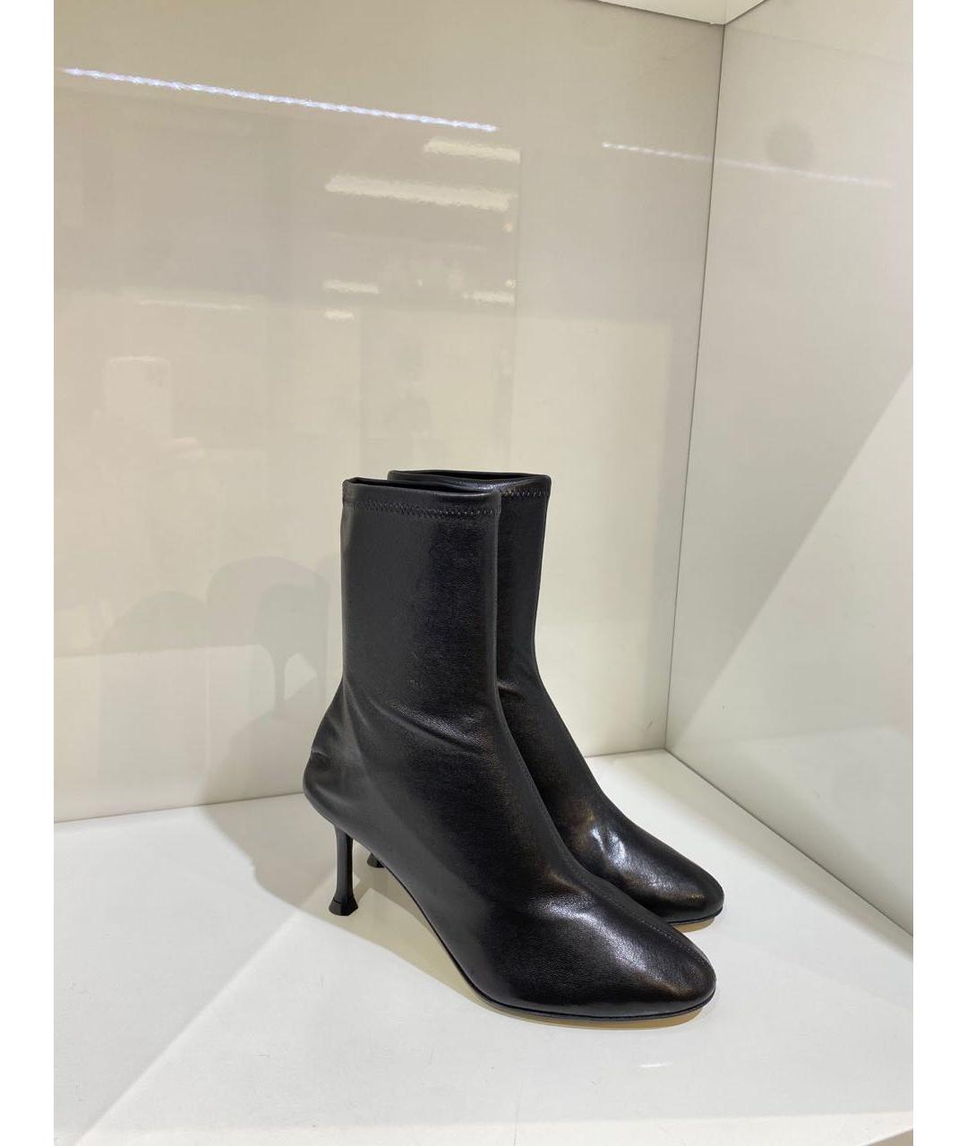 ALEVI Черные кожаные сапоги, фото 3