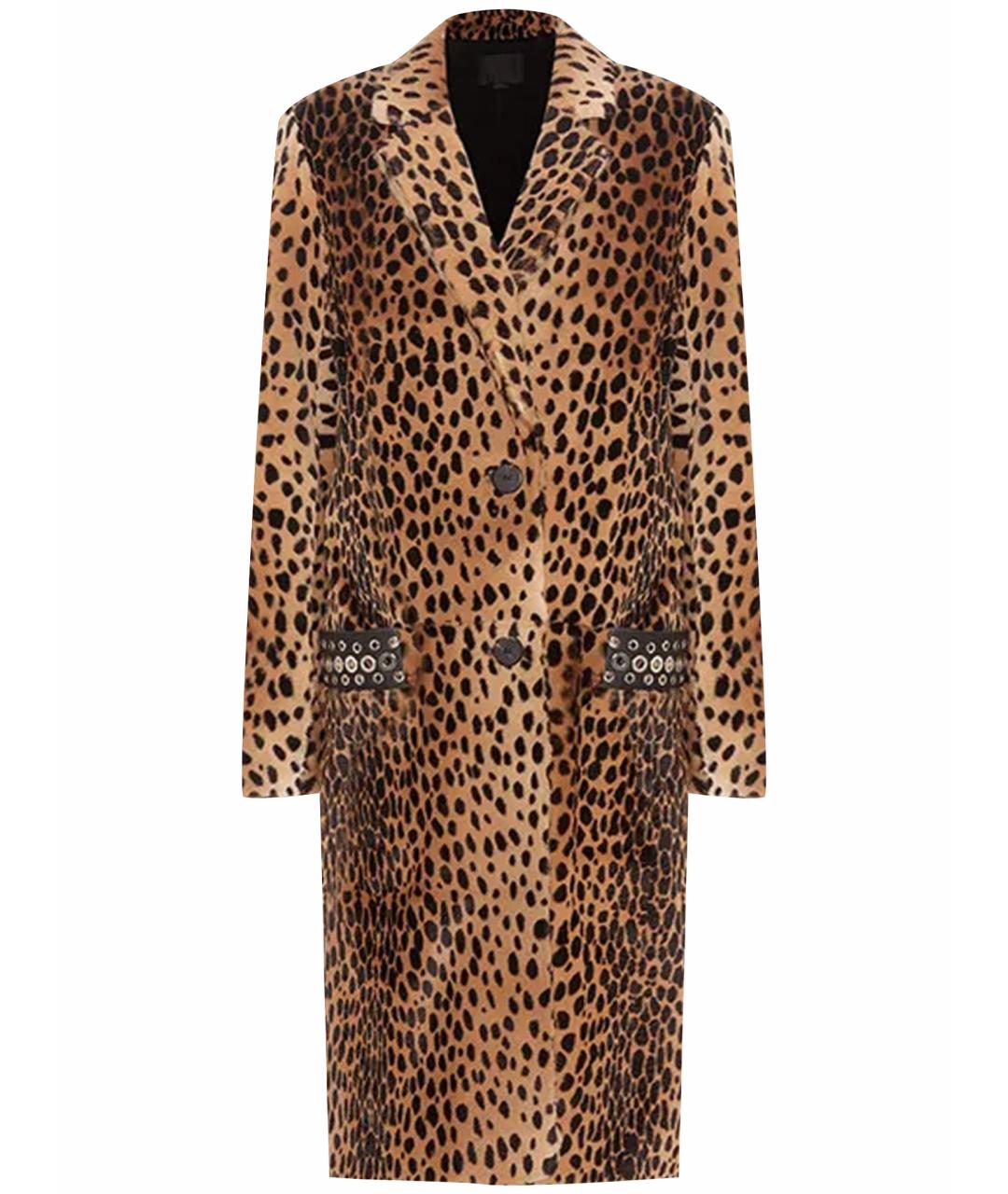 ALEXANDER WANG Коричневое пальто, фото 1