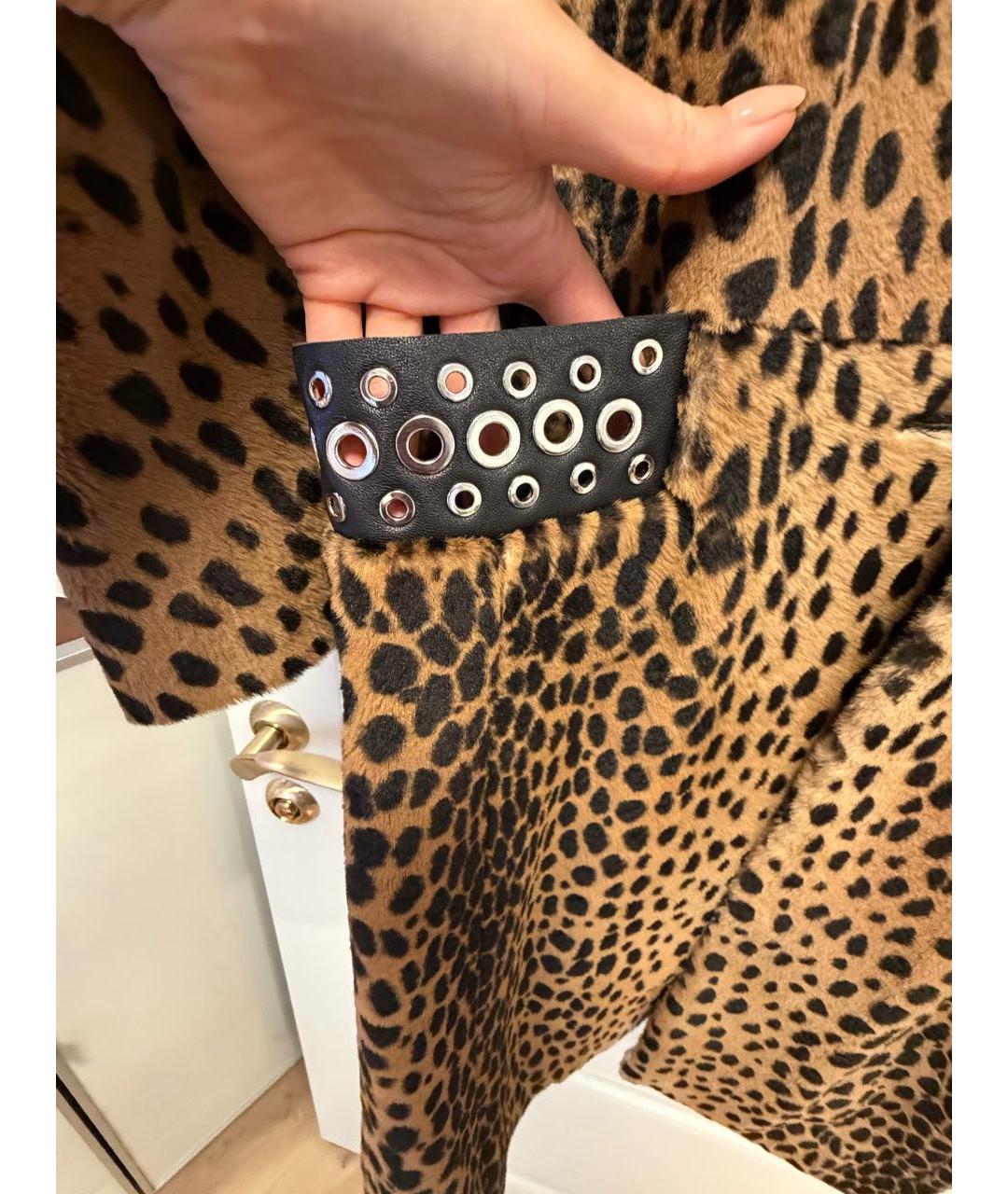 ALEXANDER WANG Коричневое пальто, фото 4