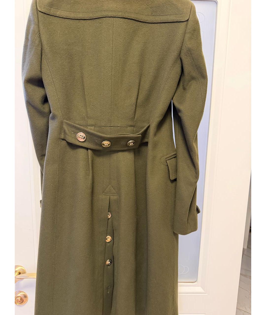 BURBERRY Зеленые пальто, фото 2