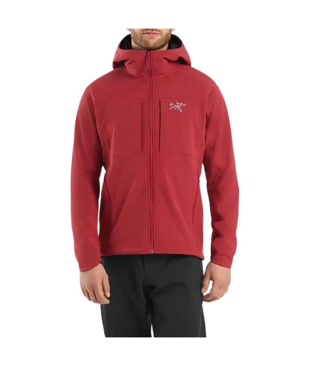 ARCTERYX Бордовая спортивная куртка, фото 2