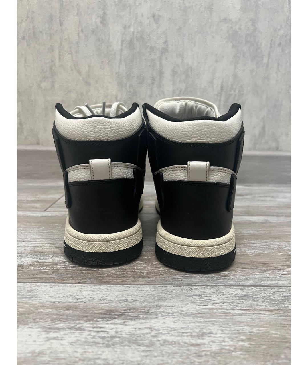 AMIRI Мульти кожаные высокие кроссовки / кеды, фото 4