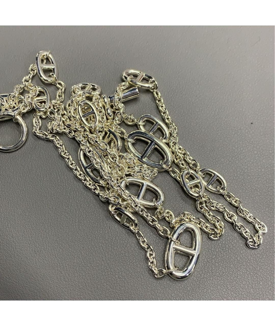 HERMES Серебряная серебряная цепочка, фото 4