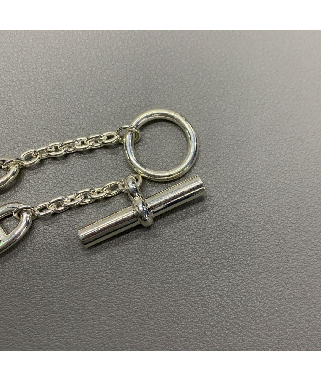 HERMES Серебряная серебряная цепочка, фото 5