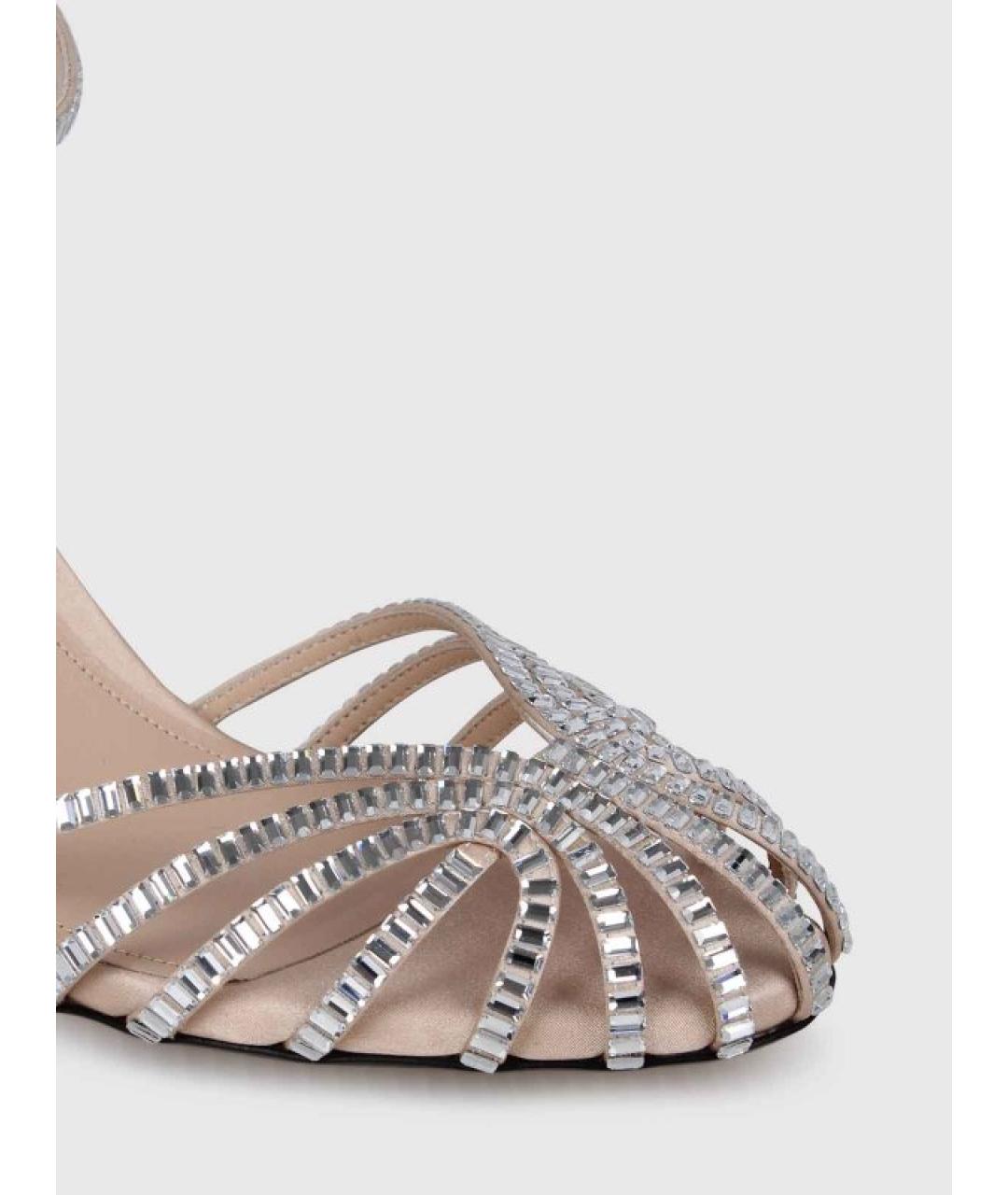 ALEVI Бежевые босоножки, фото 5