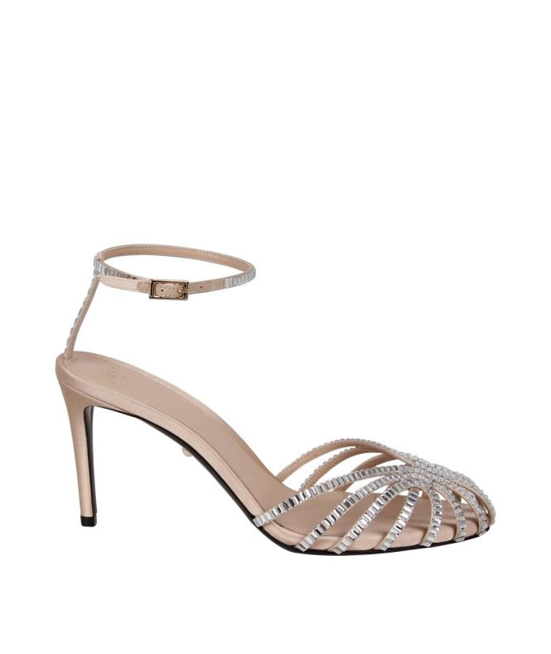 ALEVI Бежевые босоножки, фото 1