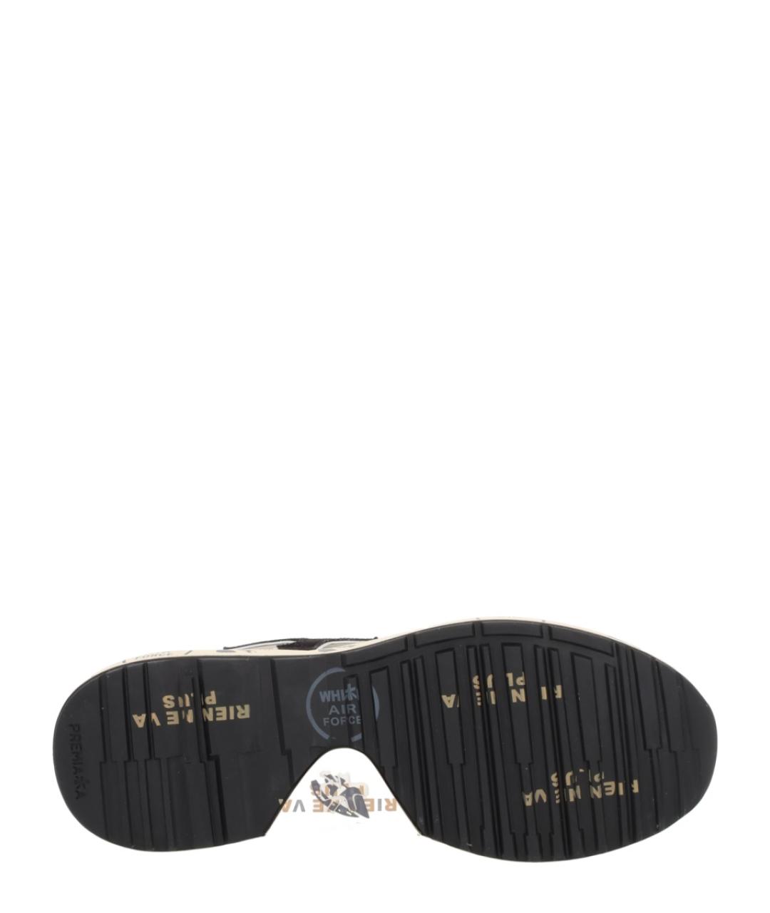 PREMIATA Серые текстильные низкие кроссовки / кеды, фото 6