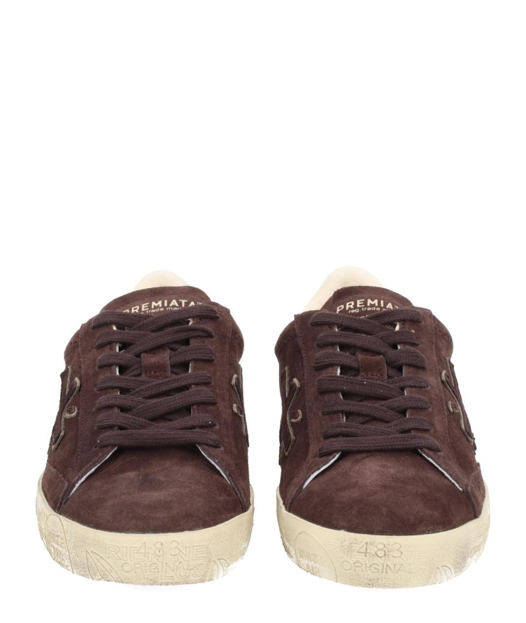 PREMIATA Черные замшевые кроссовки, фото 3