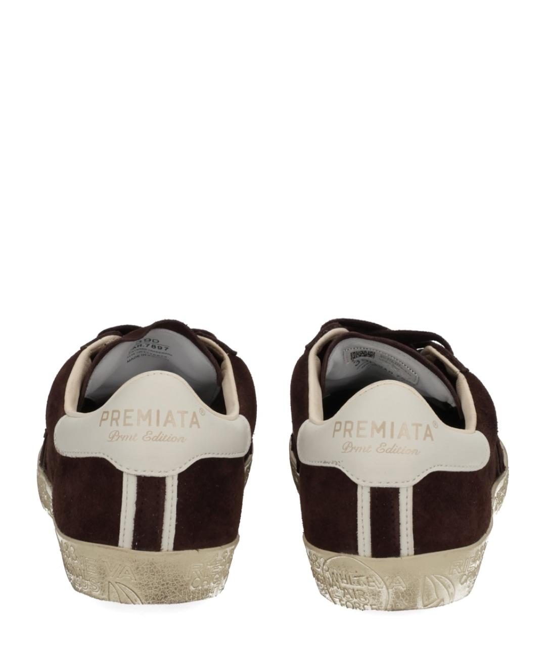 PREMIATA Черные замшевые кроссовки, фото 4